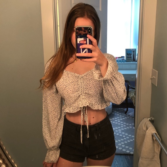 NWOT Dalmatian print top - Picture 4 of 5